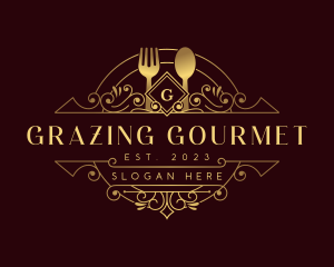 Luxury Dining Restaurant logo design