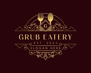 Luxury Dining Restaurant logo design