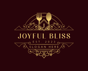 Luxury Dining Restaurant logo design