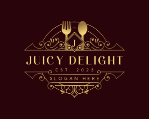 Luxury Dining Restaurant logo design