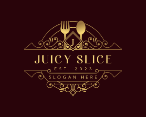 Luxury Dining Restaurant logo design