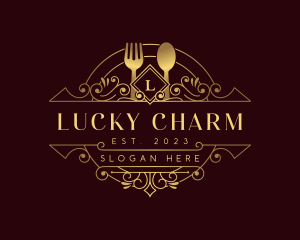 Luxury Dining Restaurant logo design