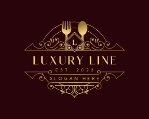 Luxury Dining Restaurant logo design