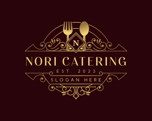 Luxury Dining Restaurant logo design