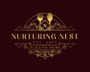 Luxury Dining Restaurant logo design