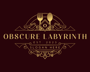 Luxury Dining Restaurant logo design