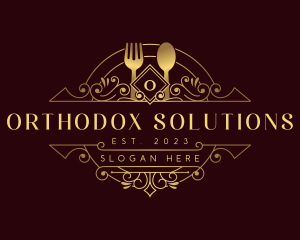 Luxury Dining Restaurant logo design