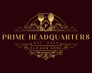 Luxury Dining Restaurant logo design