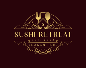 Luxury Dining Restaurant logo design