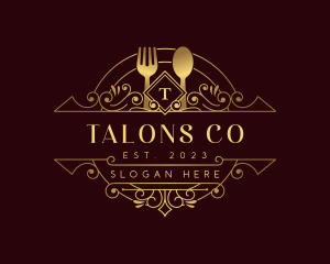 Luxury Dining Restaurant logo design