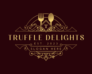 Luxury Dining Restaurant logo design