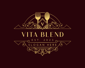 Luxury Dining Restaurant logo design