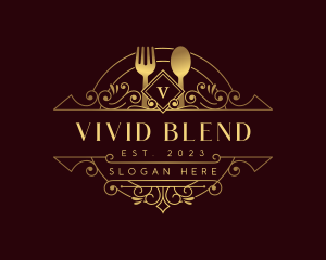 Luxury Dining Restaurant logo design