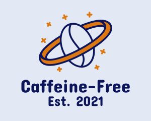 Coffee Orbit Planet  logo design