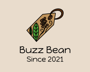 Coffee Plant Tag logo design