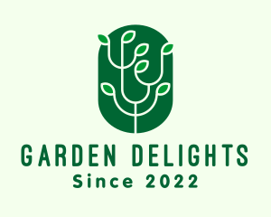 Plant Orchard Garden logo design