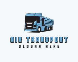 Fuel Truck Transportation logo design