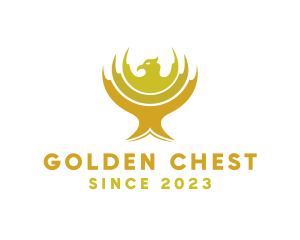 Gold Falcon Trophy logo design