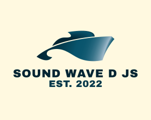 Cruise Yacht Wave logo design