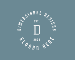 Generic Hipster Business Brand logo design