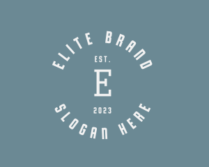 Generic Hipster Business Brand logo design
