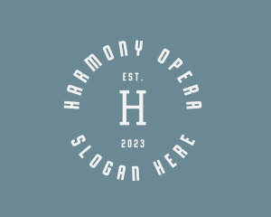 Generic Hipster Business Brand logo design