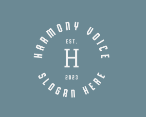 Generic Hipster Business Brand logo design