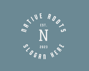 Generic Hipster Business Brand logo design