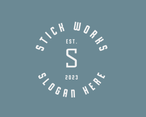 Generic Hipster Business Brand logo design