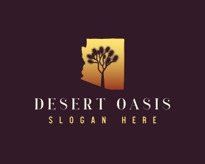 Arizona Joshua Tree logo design