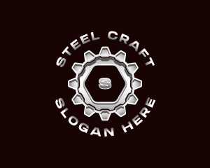 Industrial Steel Cogwheel logo