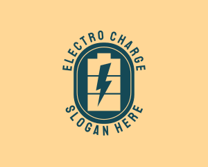 Energy Lightning Bolt logo design