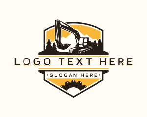 Digger Excavation Machinery logo