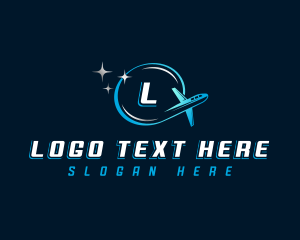 Airplane Travel Logistics logo