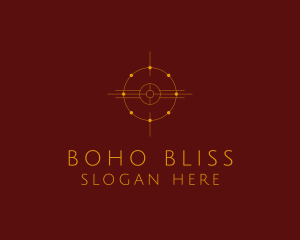 Minimalist Boho Star logo