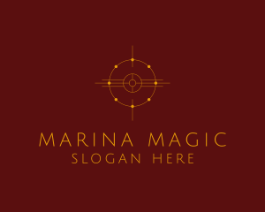 Minimalist Boho Star logo design