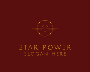 Minimalist Boho Star logo design