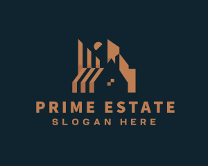 Housing Property Real Estate logo design