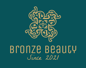 Intricate Bronze Ornament  logo