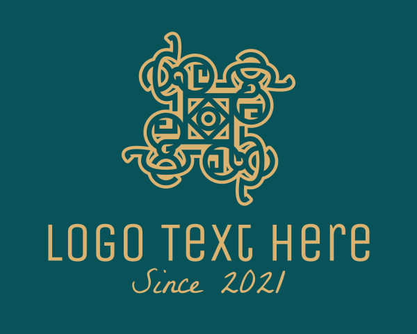Textile Design logo example 4