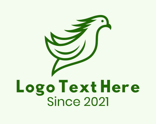 Parakeet logo example 2