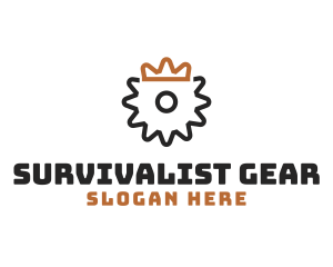 Gear Crown Fabrication logo design