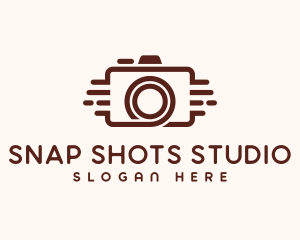 Studio Camera Photographer Logo