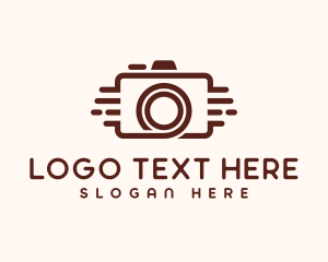 Photographer - Studio Camera Photographer logo design