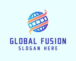 Global Arrow Logistics logo design