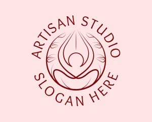 Yoga Wellness Spa  logo design