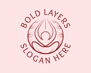 Yoga Wellness Spa  logo design