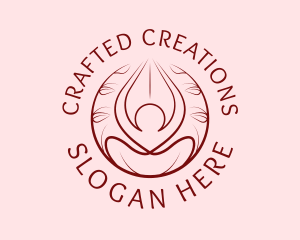 Yoga Wellness Spa  logo design