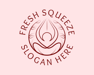 Yoga Wellness Spa  logo design