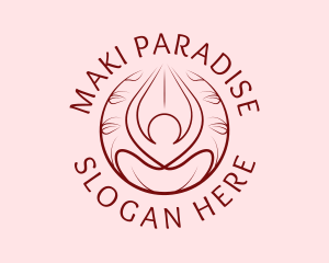 Yoga Wellness Spa  logo design